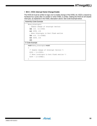 Atmel 2486-8-bit-avr-microcontroller-atmega8 l-datasheet | PDF