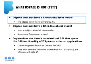 DSpace: State of the art
