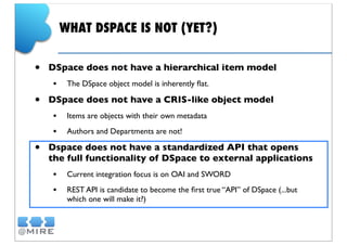 DSpace: State of the art