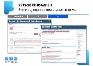 DSpace: State of the art