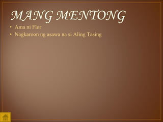 Ama ni Flor Nagkaroon ng asawa na si Aling Tasing 