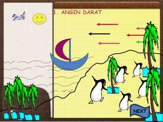 1. ANGIN DARAT
NEXT
 