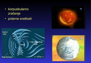 korpuskularno zračenje  polarne svetlosti  
