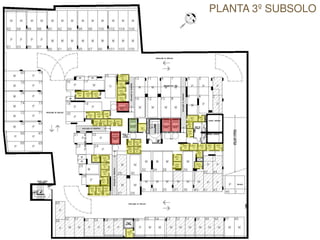 PLANTA 3º SUBSOLO
 