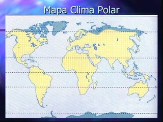 Mapa Clima Polar 