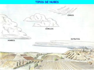 TIPOS DE NUBES
 