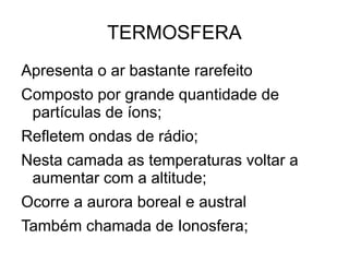 Reflexão de ondas de rádio; 
