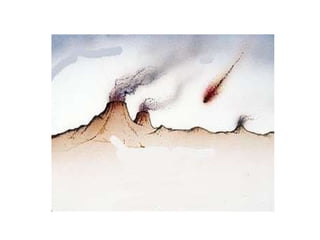 Inicialmente a atmosfera era composta essencialmente por gases como metano, amônia, nitrito, vapor de água e dióxido de carbono; 