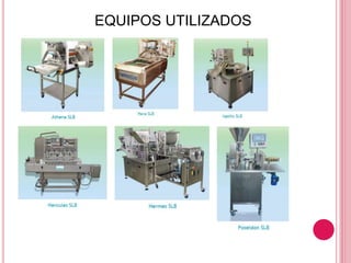 EQUIPOS UTILIZADOS
 