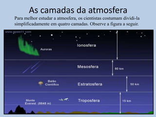  filtra os raios solares;