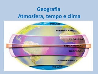Geografia  Atmosfera, tempo e clima Breno Amarante 
