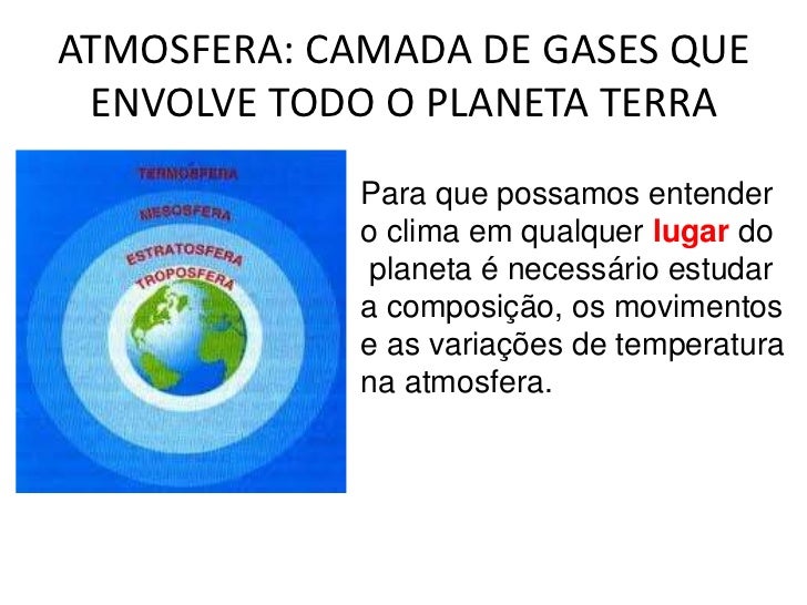 Atmosfera: Entenda Já A Sua Importância Para Os Seres Vivos! – GPJJO