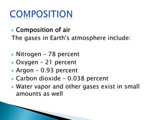 Air Example Atmosphere | PPTX