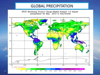 26
GLOBAL PRECIPITATION
 