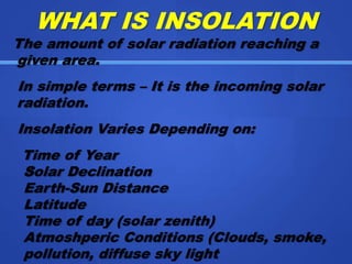 Atmosphere & surface energy balance | PPTX