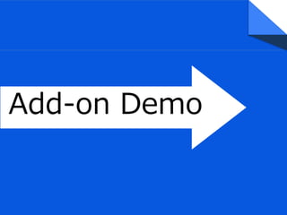 Add-on Demo
 