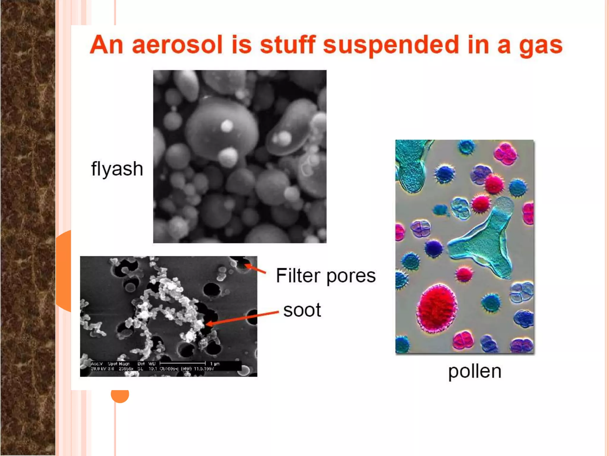 Atmospheric aerosols and air pollution, ozone | PPTX