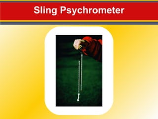 Sling Psychrometer 