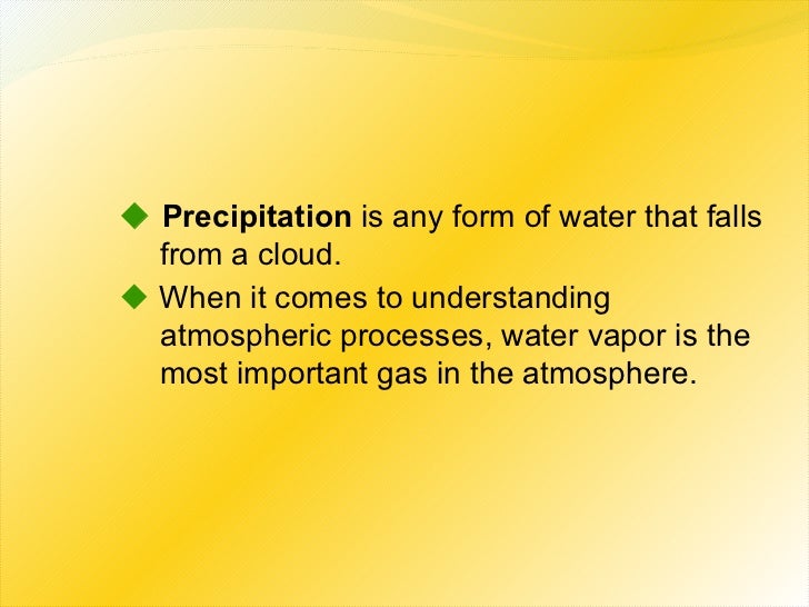 Atmospheric Moisture