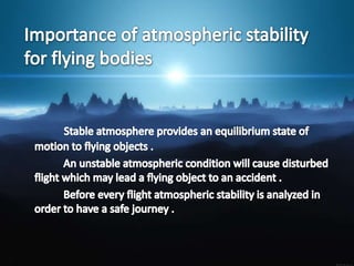 Atmospheric stability
