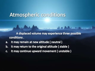 Atmospheric stability