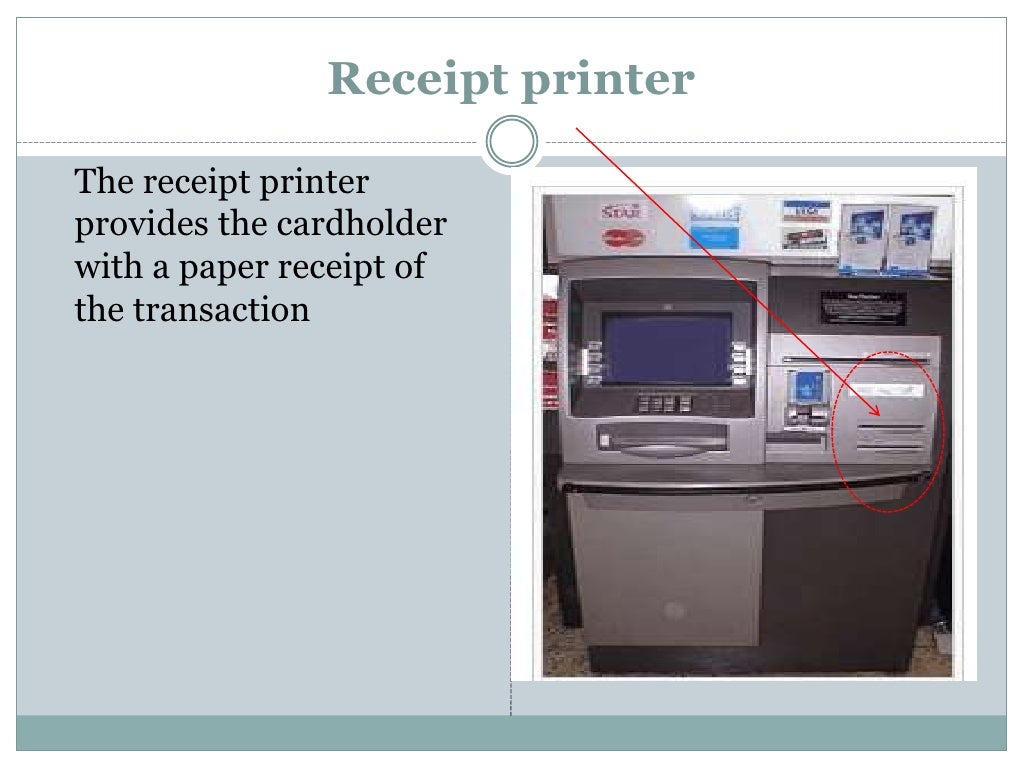 automated teller machines
