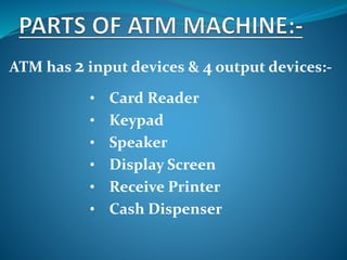 Atm security | PPTX