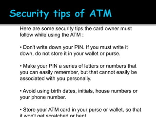 Atm transaction | PPTX