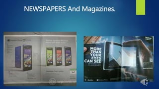 NEWSPAPERS And Magazines.
 