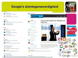 Google’s alomtegenwoordigheid
 