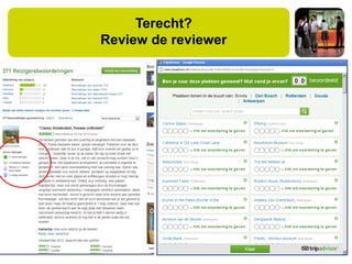 Terecht?
Review de reviewer
 