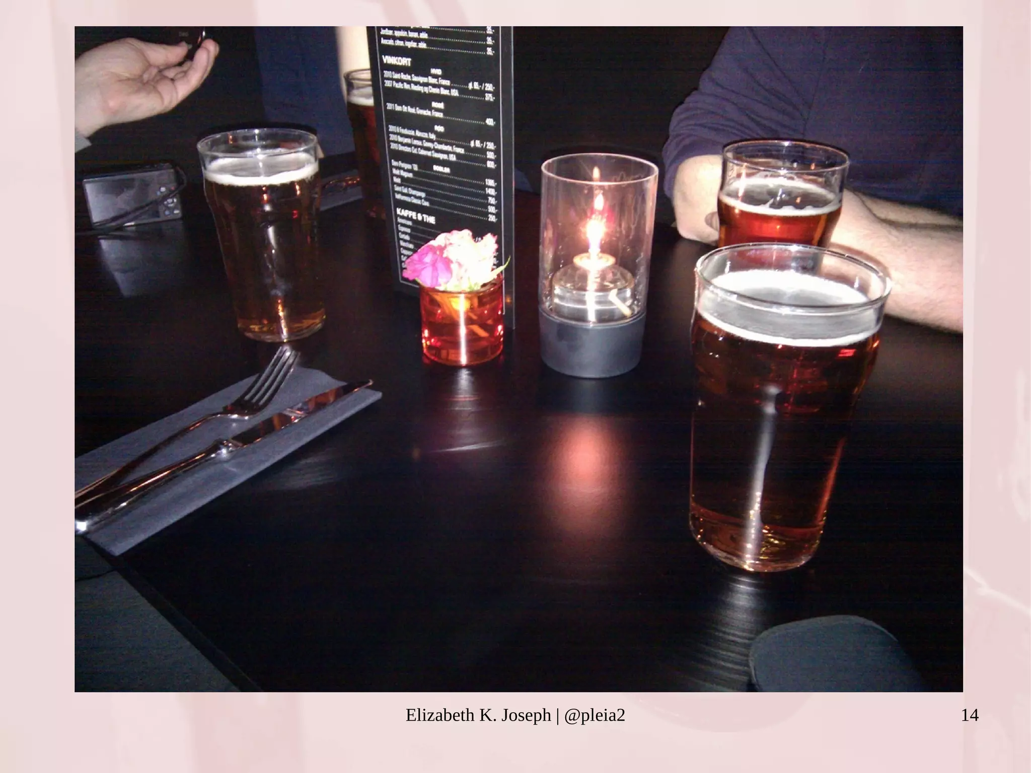 Elizabeth K. Joseph | @pleia2 14 
 