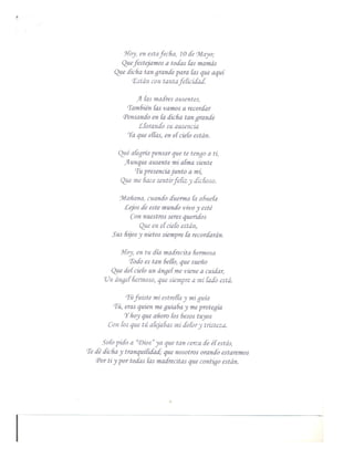 A todas la madrecitas