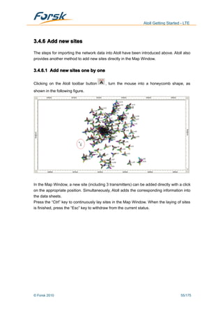 Atoll getting started_lte_282_en | PDF