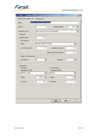 Atoll getting started_lte_282_en | PDF