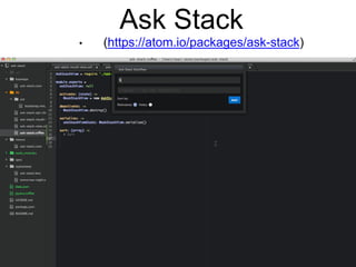 An Intro to Atom Editor | PPTX