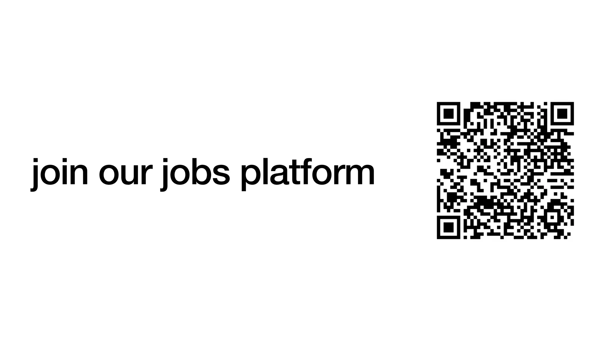 join our jobs platform
 