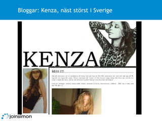Bloggar: Kenza, näst störst i Sverige 