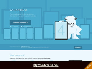 RESOURCE
http://foundation.zurb.com/
 
