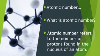 Understanding Atomic Number and the Synthesis of New Elements in ...