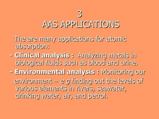 Comprehensive Overview of Atomic Absorption Spectroscopy Principles and ...