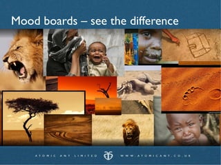 Mood boards – see the difference
 