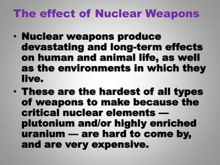 After the Germans surrendered, research continued in secret.