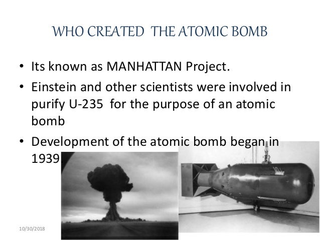 Atomic bomb