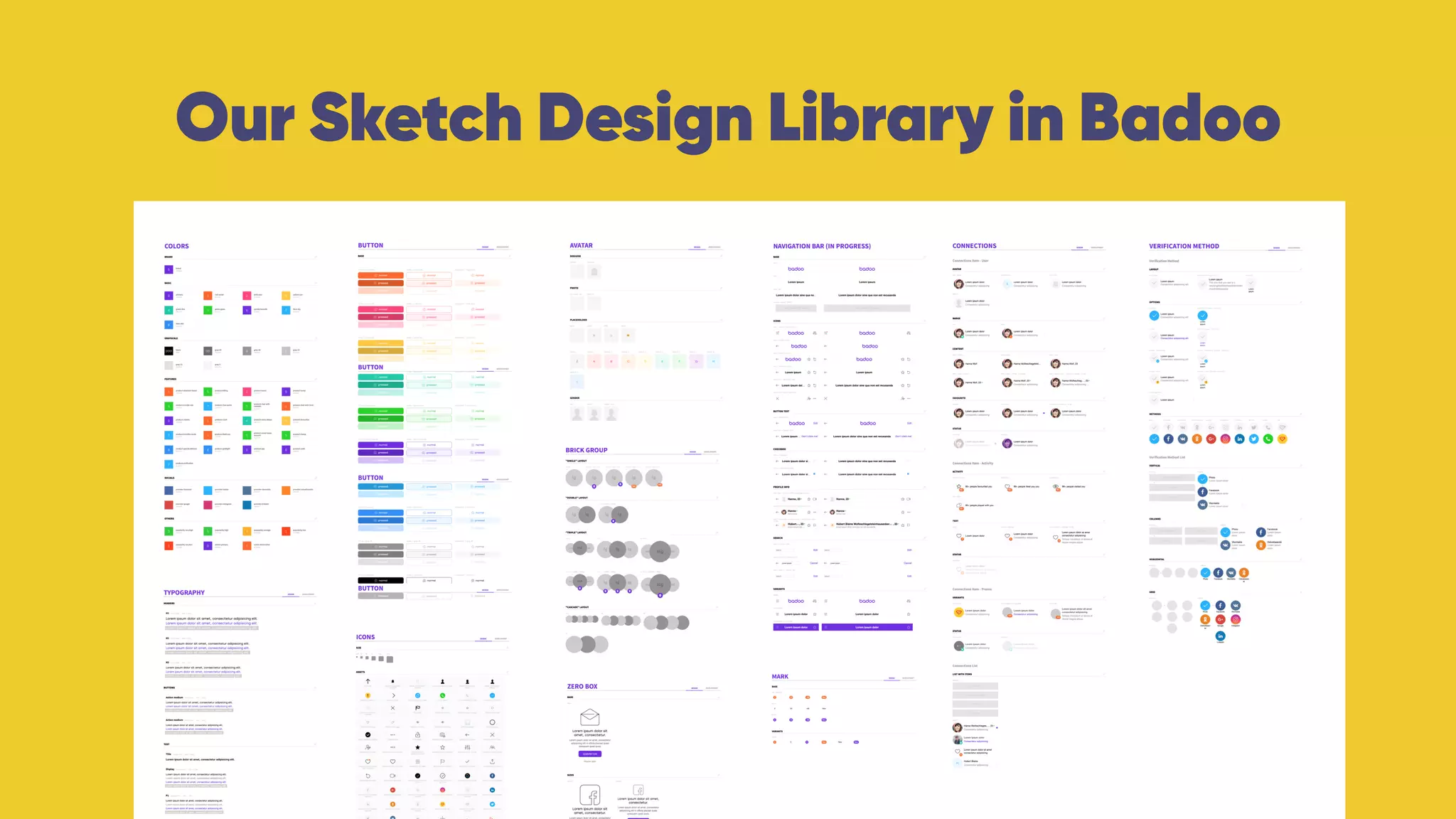 Our Sketch Design Library in Badoo
 