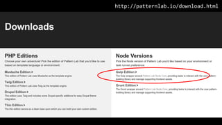 http://patternlab.io/download.html
 