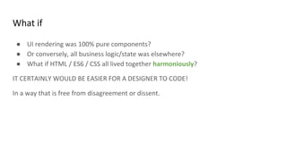 Atomic design in React | PPTX