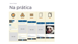 Atomic design para React e React native | PPTX