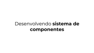 Atomic design para React e React native | PPTX