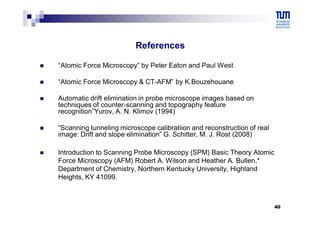Comprehensive Overview of Atomic Force Microscopy: Principles ...